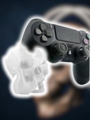 Suporte Caveira Pé Firme PS4