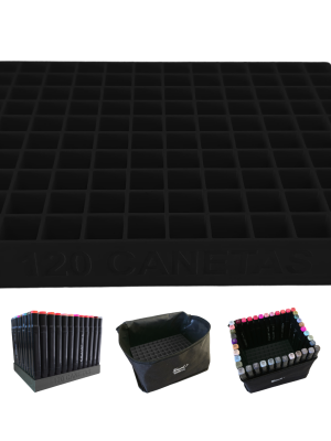 Organizador de Canetas 120 Marcadores (1)